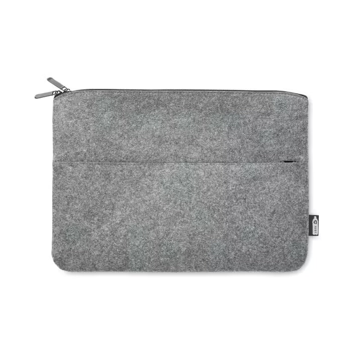 Custom Branded RPET Felt 14-Inch Laptop Bag - Eco-Friendly Corporate Tech Sleeve
