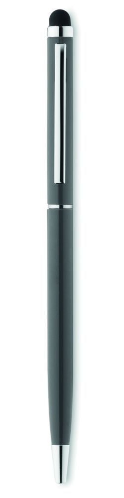 Custom Laser Engraved Aluminium Stylus Ballpoint Pen - Premium Promotional Corporate Stationery