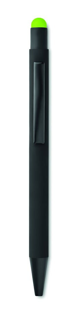 Aluminium Push-Button Stylus Pen - Custom Laser Engraved Corporate Promotional Stationery