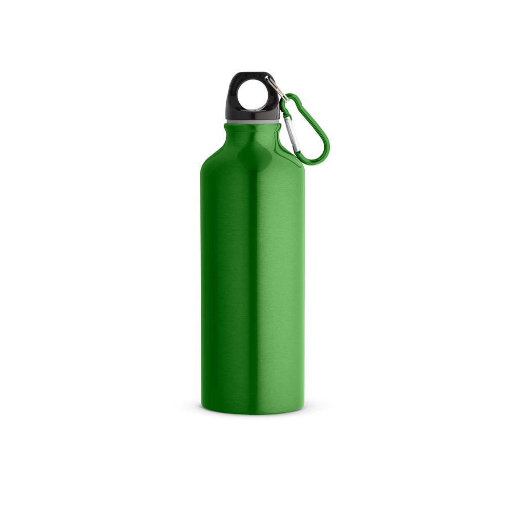 Custom Recycled Aluminium Sports Bottle (530ml / 83g) - Laser Engraved - Eco-Friendly Corporate & Gym Merchandise
