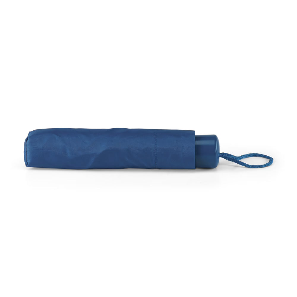 Custom Printed 3-Section Compact Polyester Folding Umbrella - Premium Corporate Merchandise