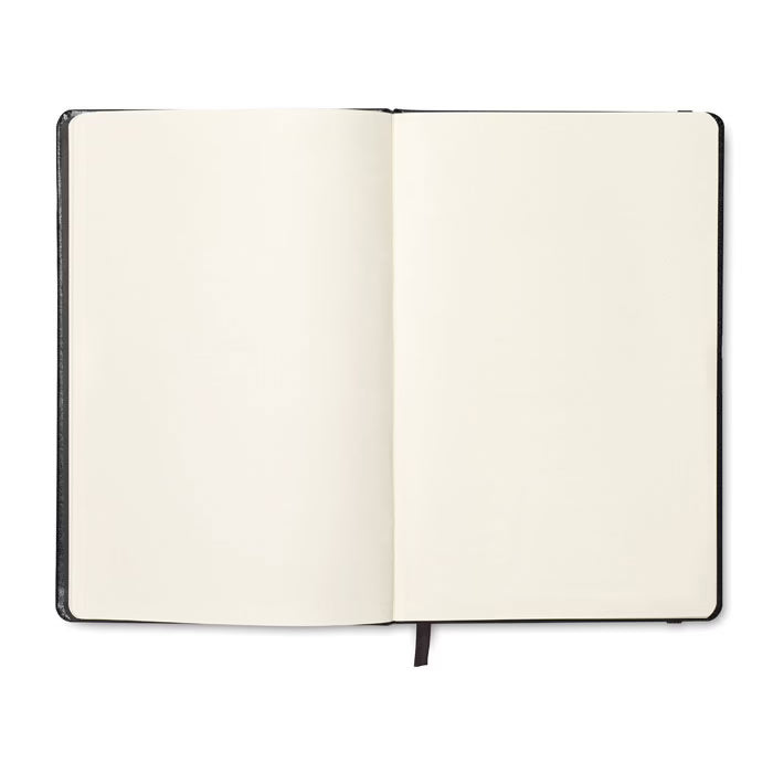 Custom A5 PU Leather Hardcover Notebook - Custom Logo Print - Premium Corporate Stationery