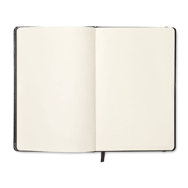 Pack of 5 Custom A5 PU Leather Hardcover Notebook - Custom Logo Print - Premium Corporate Stationery