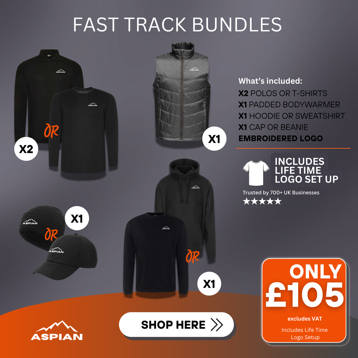 Fast Track Autumn Weatherproof Workwear Bundle