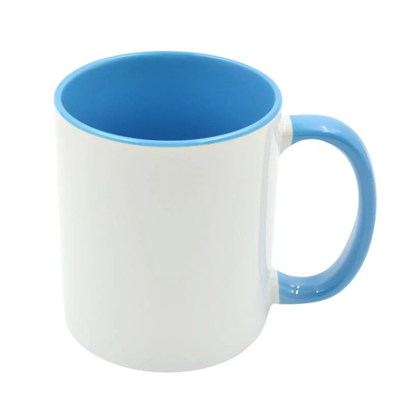 Printed Coloured Inner Mug with Handle