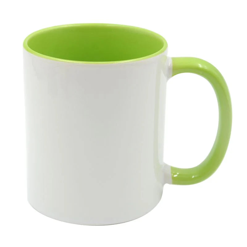 Printed Coloured Inner Mug with Handle