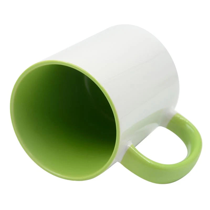 Printed Coloured Inner Mug with Handle