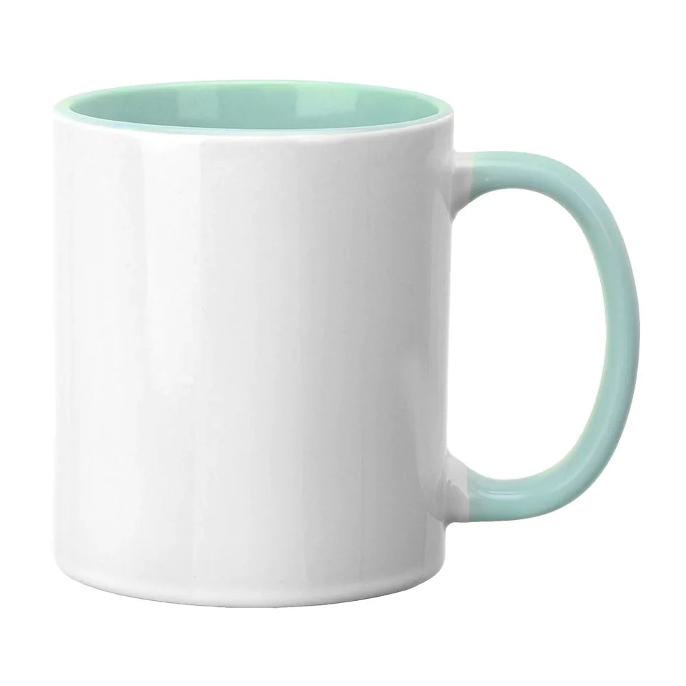 Printed Coloured Inner Mug with Handle
