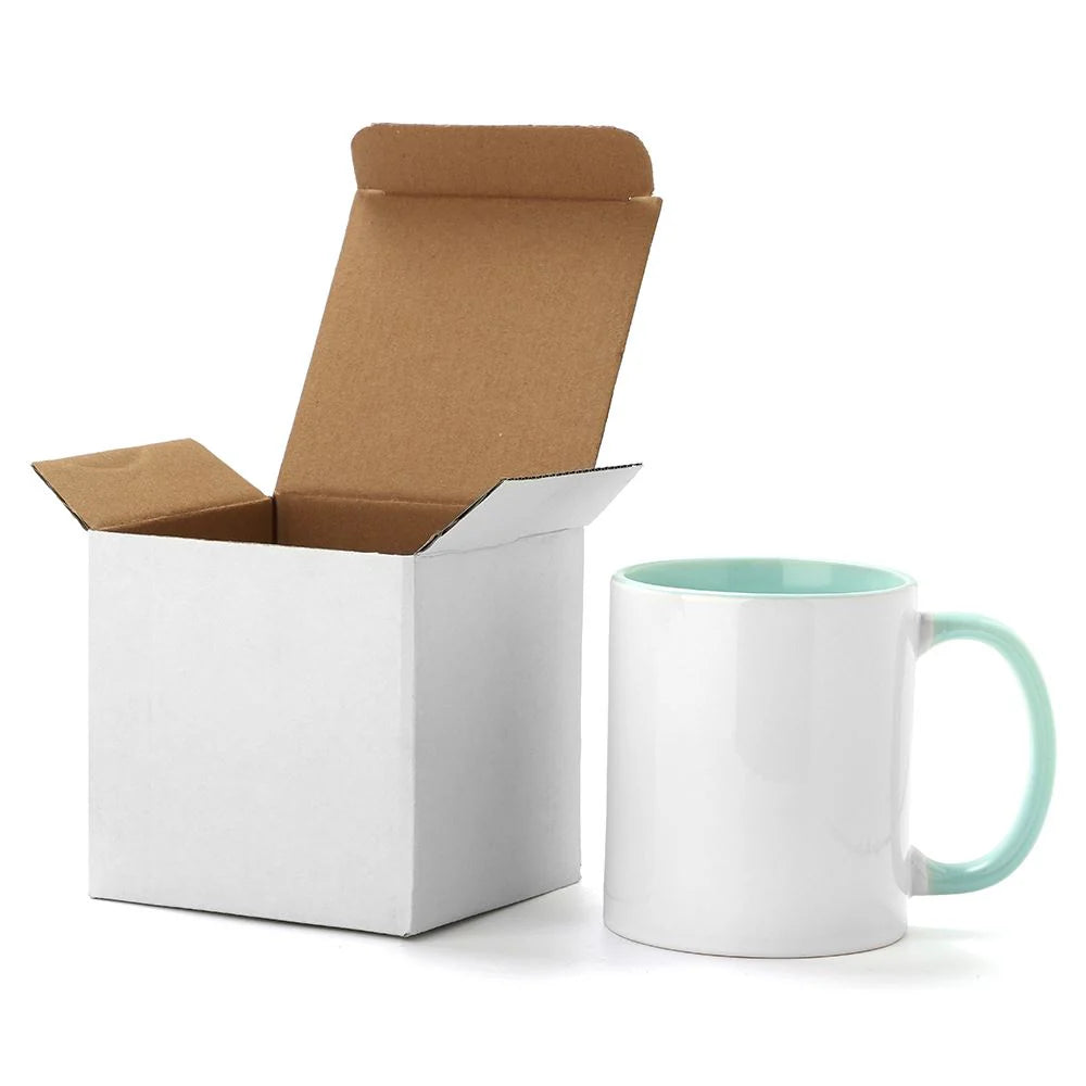 Printed Coloured Inner Mug with Handle