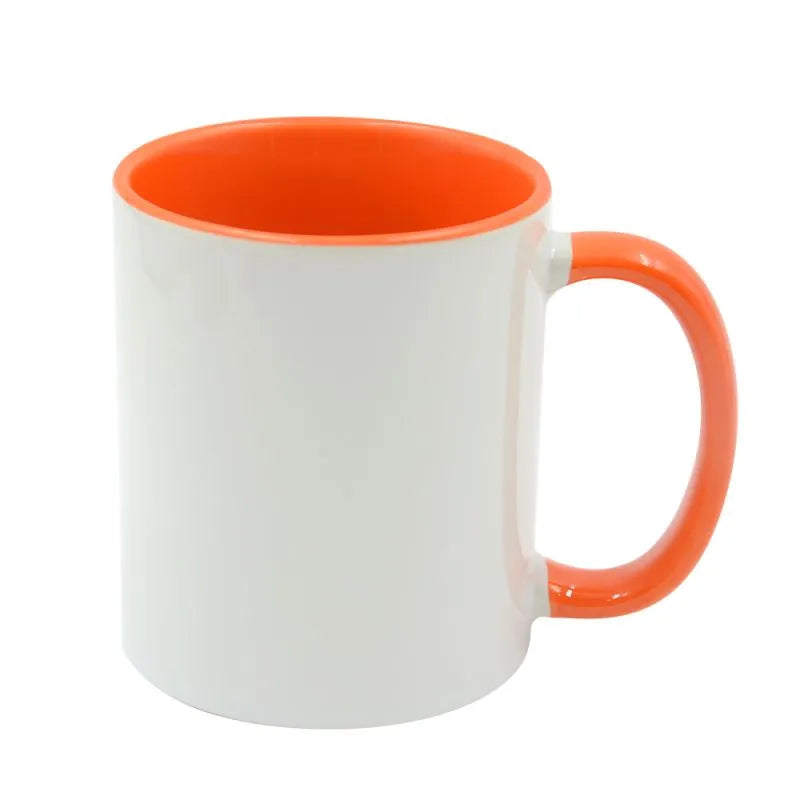 Printed Coloured Inner Mug with Handle