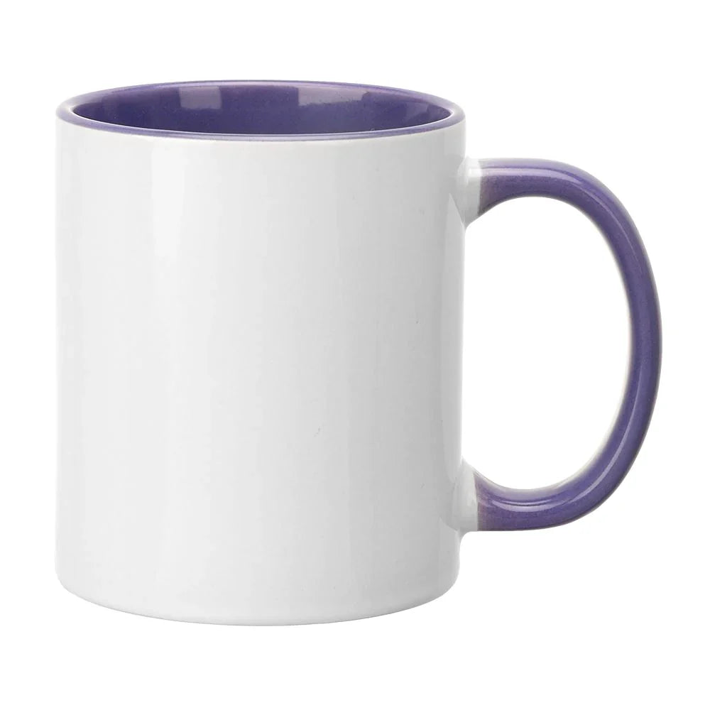 Printed Coloured Inner Mug with Handle