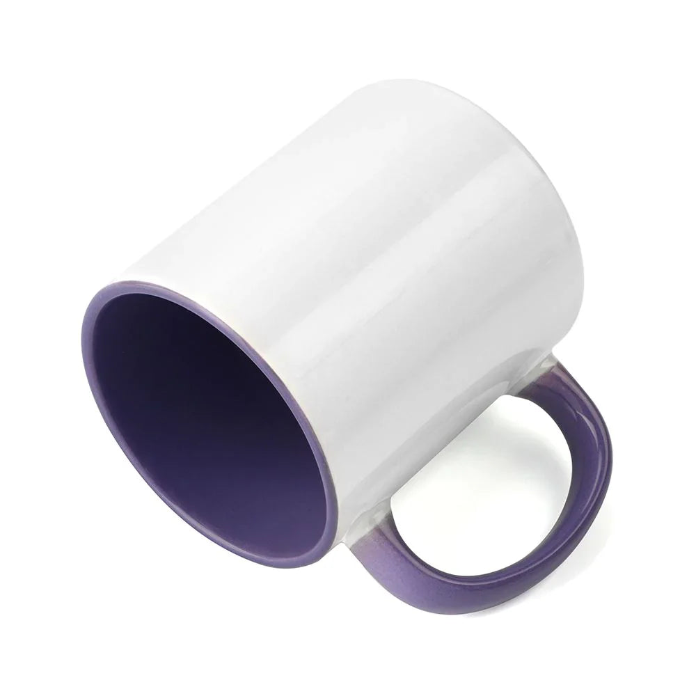 Printed Coloured Inner Mug with Handle
