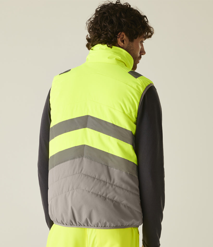 Regatta High Visibility Two Tone Thermal Baffle Bodywarmer