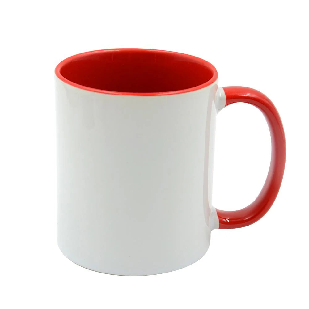 Printed Coloured Inner Mug with Handle