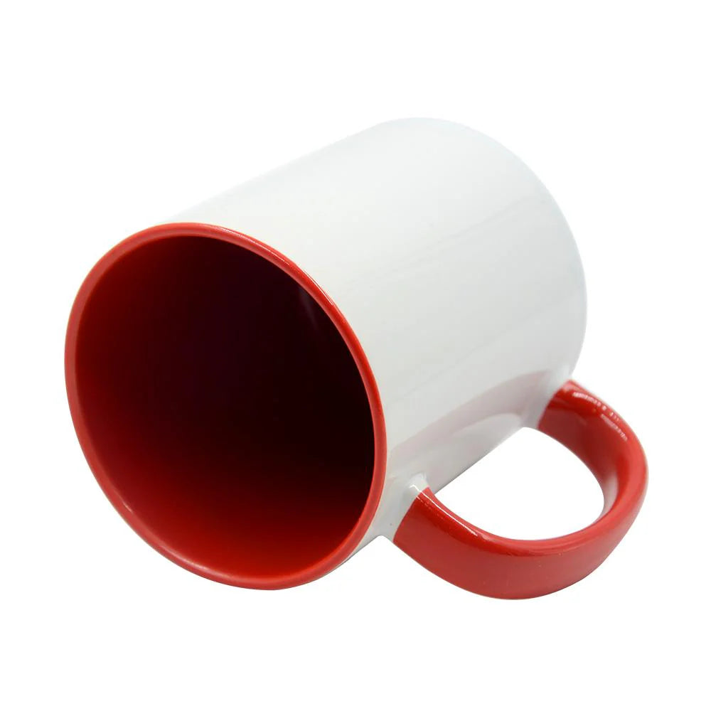 Printed Coloured Inner Mug with Handle