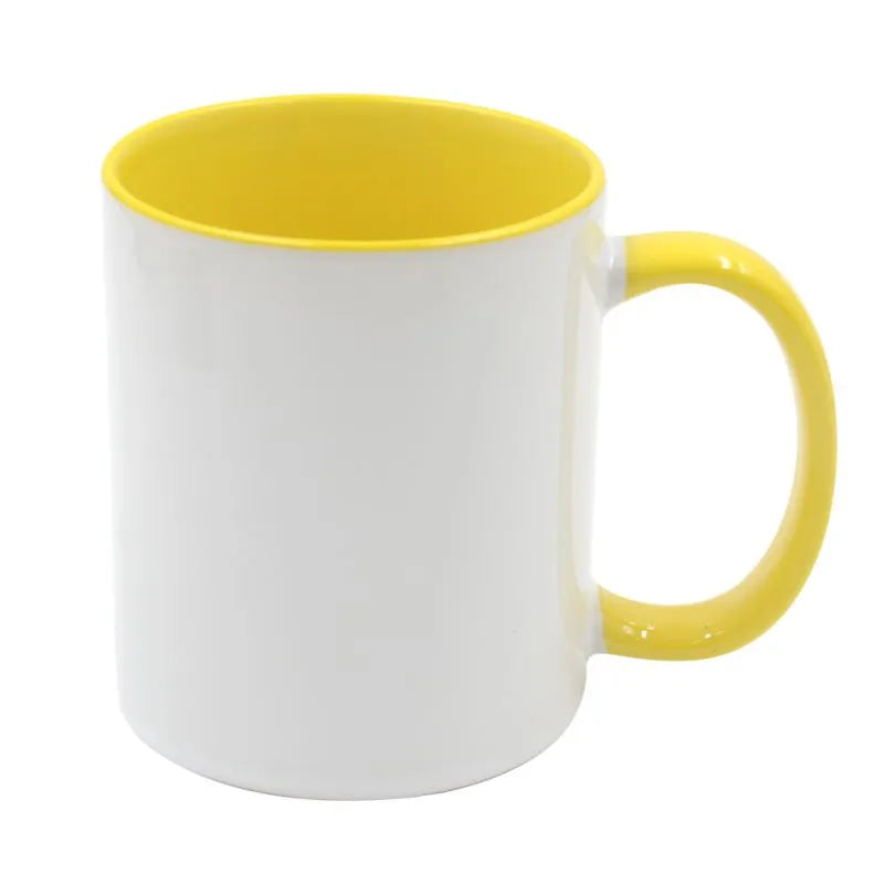 Printed Coloured Inner Mug with Handle