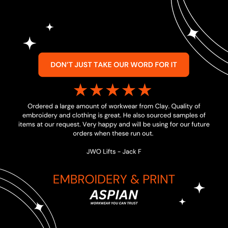 Why Lift Engineers Trust Aspian Embroidery & Print: A Case Study on JWO Lifts