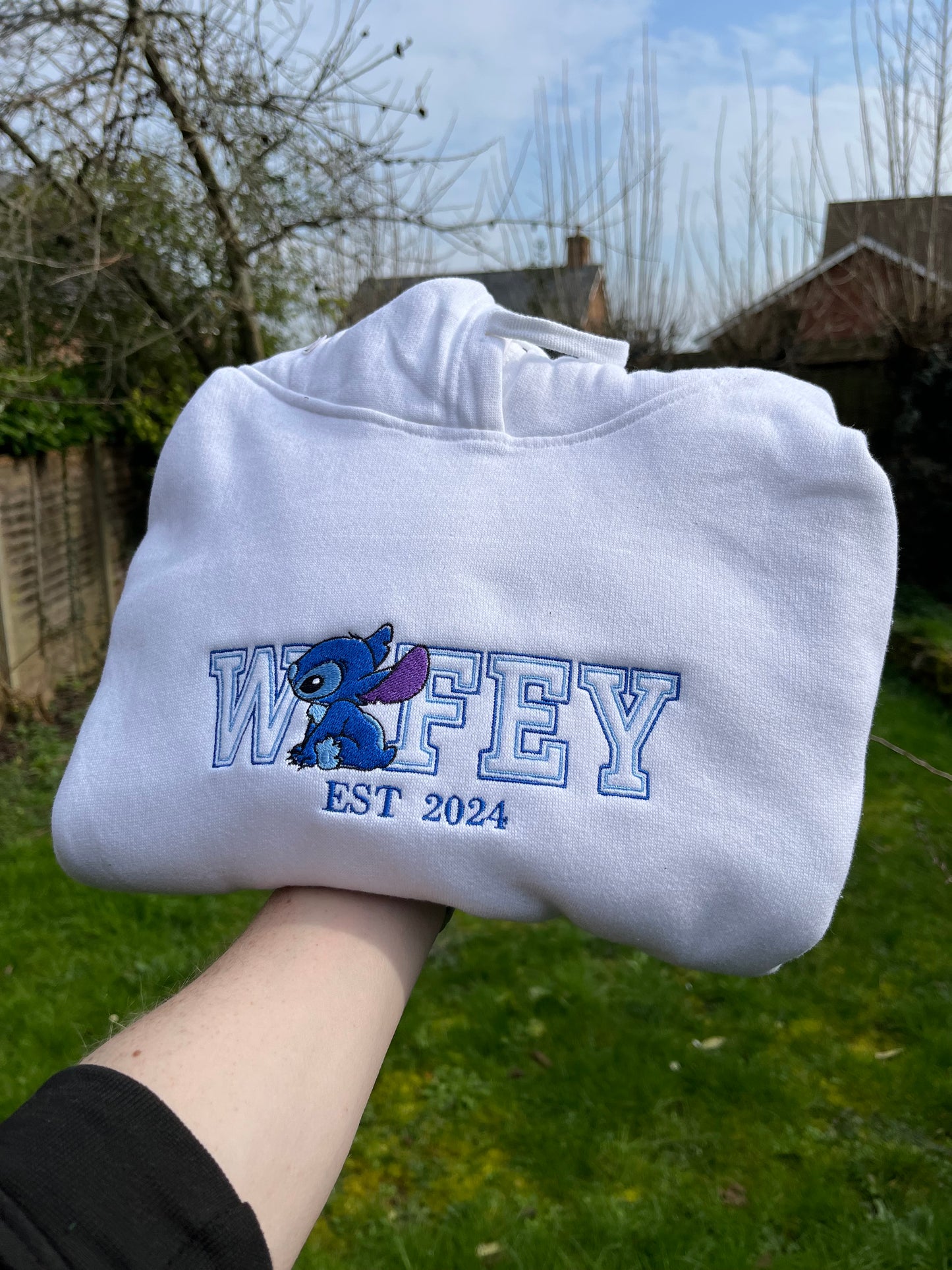 Wifey/ Bride Stitch Sweatshirt
