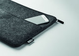 Pack of 5 Custom Branded RPET Felt 14-Inch Laptop Bag - Eco-Friendly Corporate Tech Sleeve