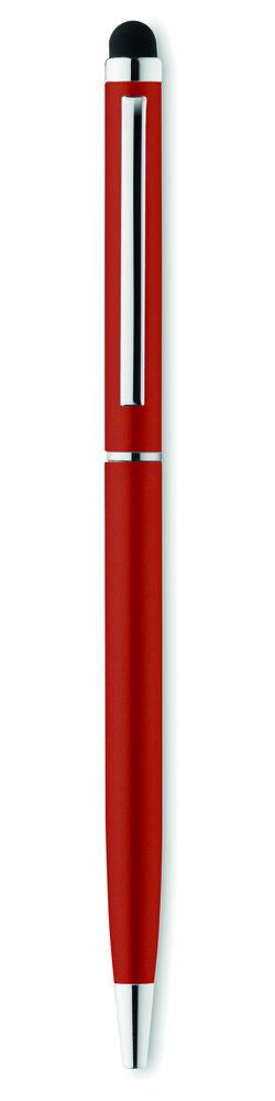Custom Laser Engraved Aluminium Stylus Ballpoint Pen - Premium Promotional Corporate Stationery
