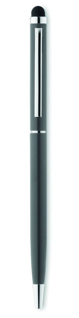 Custom Laser Engraved Aluminium Stylus Ballpoint Pen - Premium Promotional Corporate Stationery