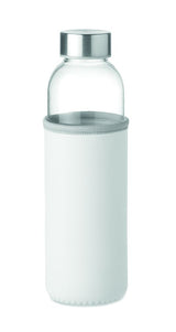 Eco-Friendly 500ml Glass Bottle with Branded Cover