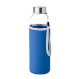 Eco-Friendly 500ml Glass Bottle with Branded Cover