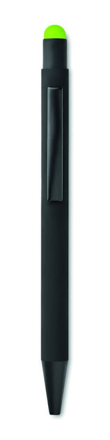 Aluminium Push-Button Stylus Pen - Custom Laser Engraved Corporate Promotional Stationery