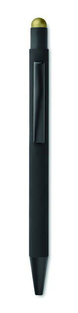 Aluminium Push-Button Stylus Pen - Custom Laser Engraved Corporate Promotional Stationery