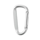 Pack of 100 Durable Aluminium Carabiner Clip for Everyday Use