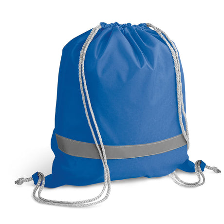 Pack of 10 High-Visibility Custom Printed PPE Drawstring Bag with Reflective Strips - Premium Safety & Workwear Gear