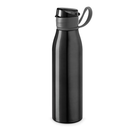 Pack of 5 Custom Laser Engraved Aluminium Sports Bottle (650 mL) - Premium Promotional & Corporate Drinkware