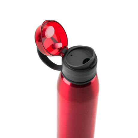 Pack of 5 Custom Laser Engraved Aluminium Sports Bottle (650 mL) - Premium Promotional & Corporate Drinkware