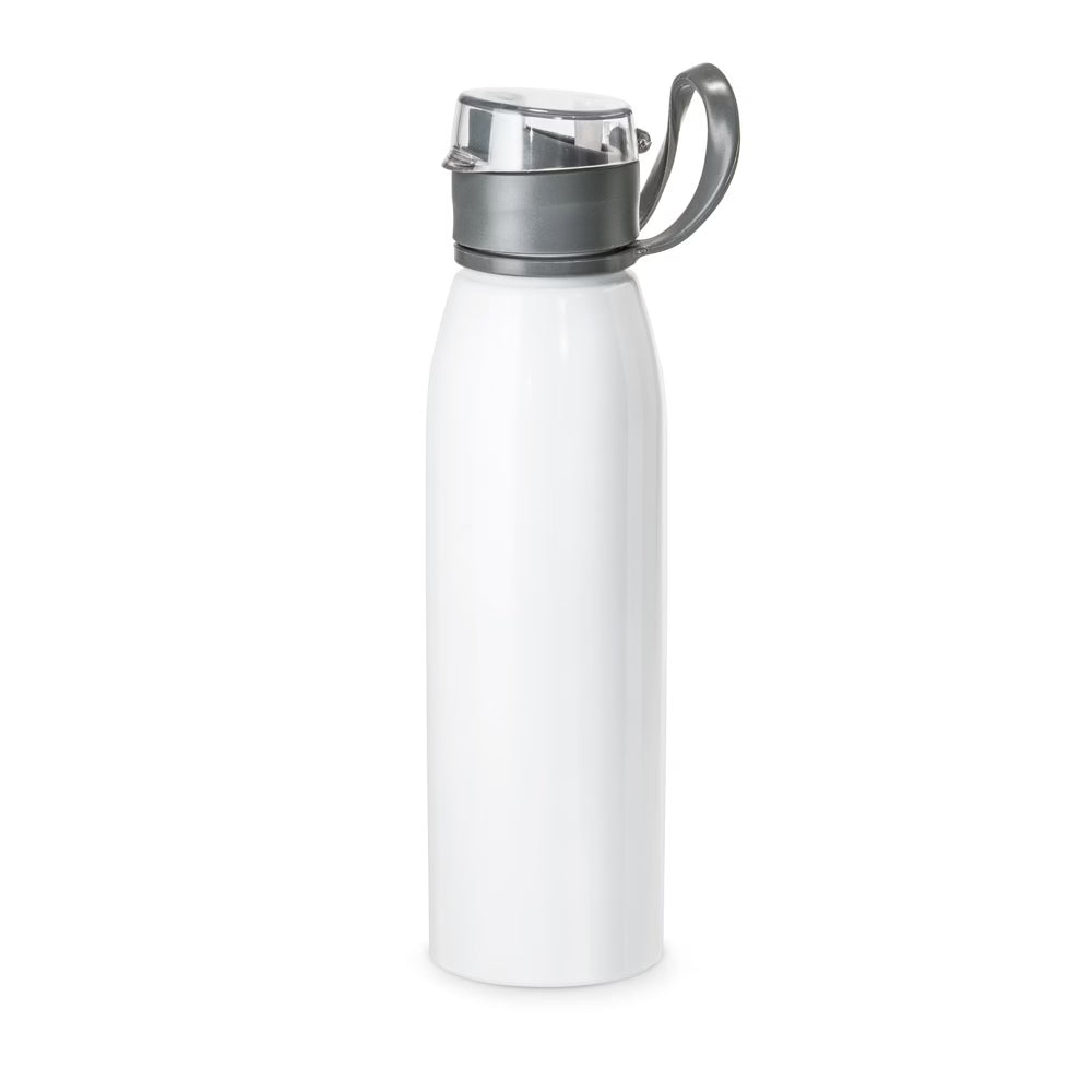 Custom Laser Engraved Aluminium Sports Bottle (650 mL) - Premium Promotional & Corporate Drinkware