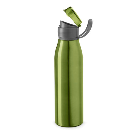 Pack of 5 Custom Laser Engraved Aluminium Sports Bottle (650 mL) - Premium Promotional & Corporate Drinkware