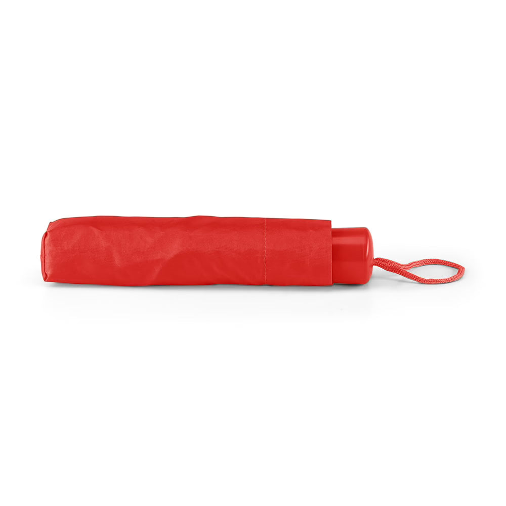Custom Printed 3-Section Compact Polyester Folding Umbrella - Premium Corporate Merchandise