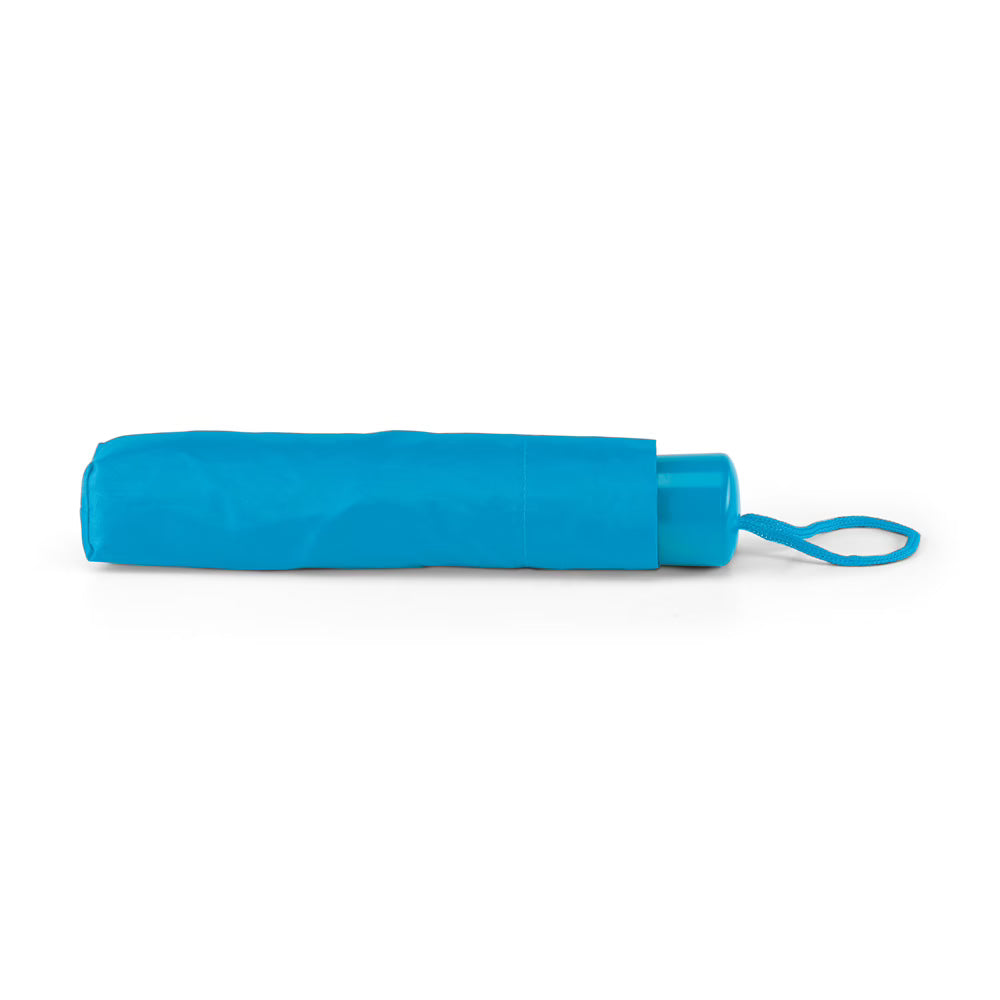 Custom Printed 3-Section Compact Polyester Folding Umbrella - Premium Corporate Merchandise