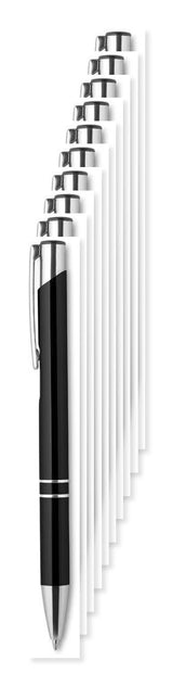 Pack of 10 Custom Aluminium Ball Pen (15g) - Laser Engraved - Premium Corporate Promotional Stationery (Copy)