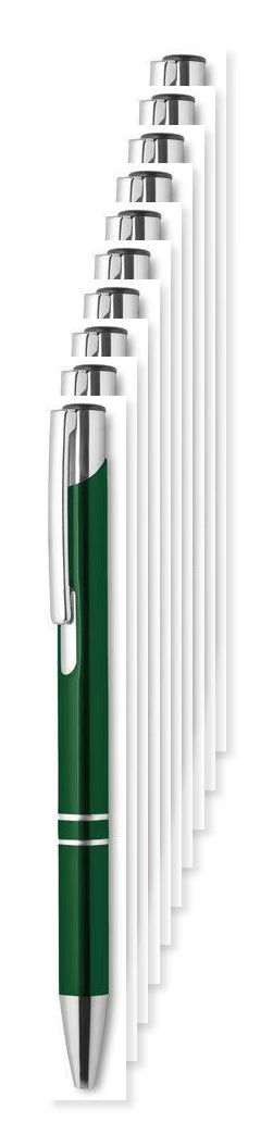 Pack of 10 Custom Aluminium Ball Pen (15g) - Laser Engraved - Premium Corporate Promotional Stationery (Copy)