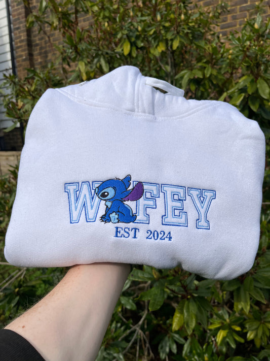 Wifey/ Bride Stitch Sweatshirt