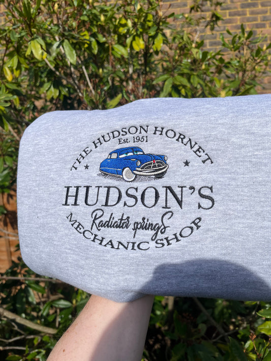 Doc Hudson Cars Embroidered Sweatshirt