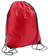 Pack of 10 Quadra Gymsac 210D Polyester Custom Printed & Embroidered Drawstring Bag - Bulk Sports & School Merchandise
