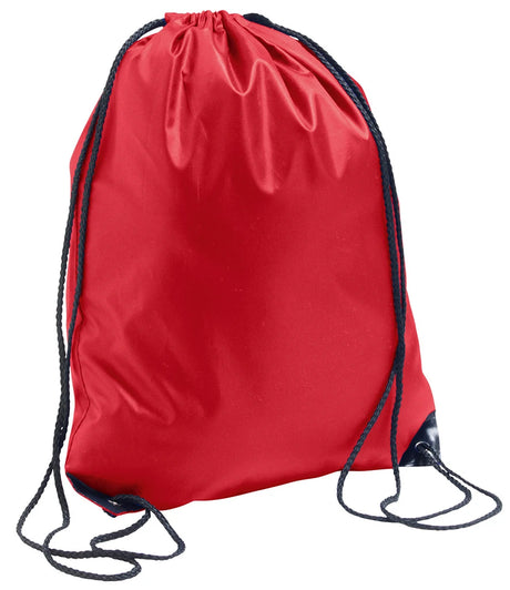 Pack of 10 Quadra Gymsac 210D Polyester Custom Printed & Embroidered Drawstring Bag - Bulk Sports & School Merchandise