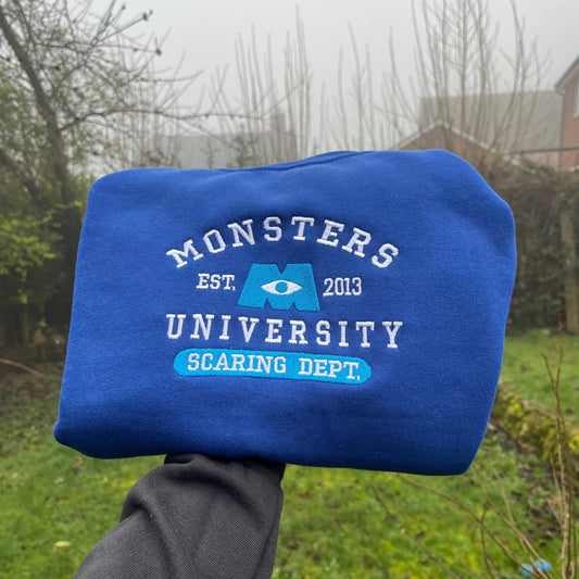 Monsters University Style Embroidered Gift