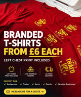 Branded T-Shirt Bundle | Starting at 5 for £30 | Aspian Embroidery