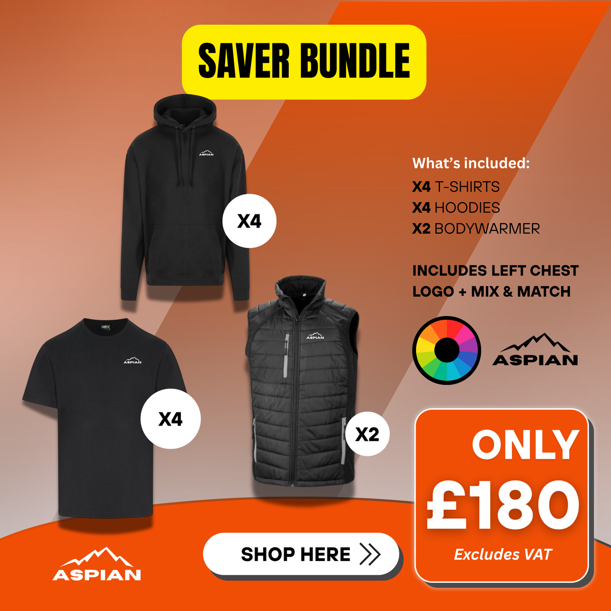 10 Item Workwear Bundle for Trades [BID:01]