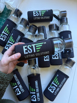 Eco-Friendly 500ml Glass Bottle with Branded Cover