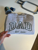 Dad Embroidered Sweatshirt