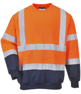 PW668 Orange/Navy Front