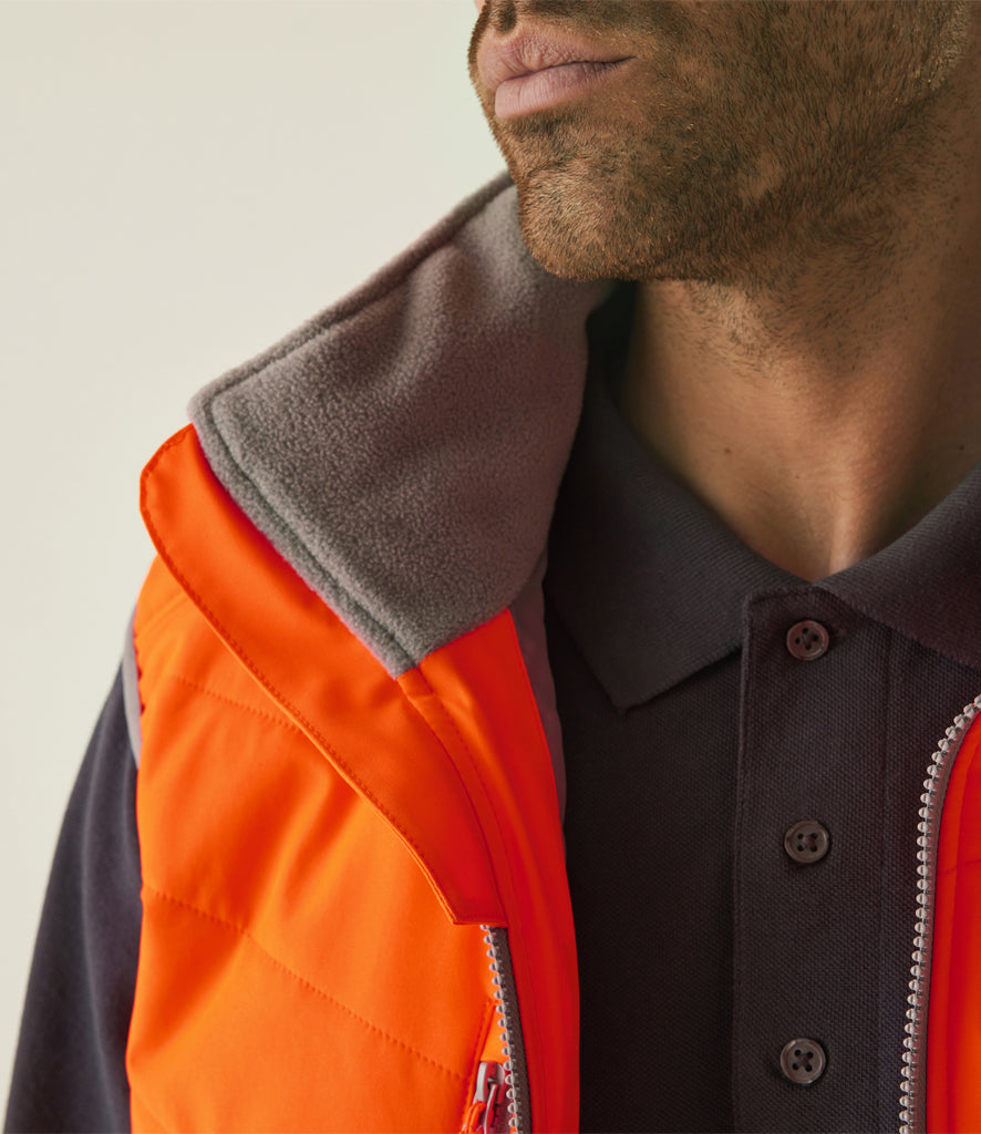 Regatta High Visibility Two Tone Thermal Baffle Bodywarmer